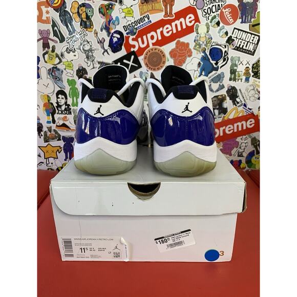 Size 11.5 - Air Jordan 11 Retro Low Concord Sketch W 100% Authentic 10M - Picture 4 of 5